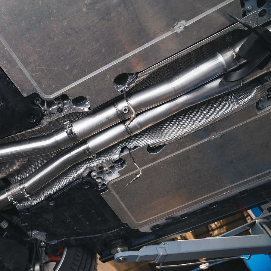 BMW G90 & G99 M5 Enhanced Sound Package Intake & Exhaust Midpipe