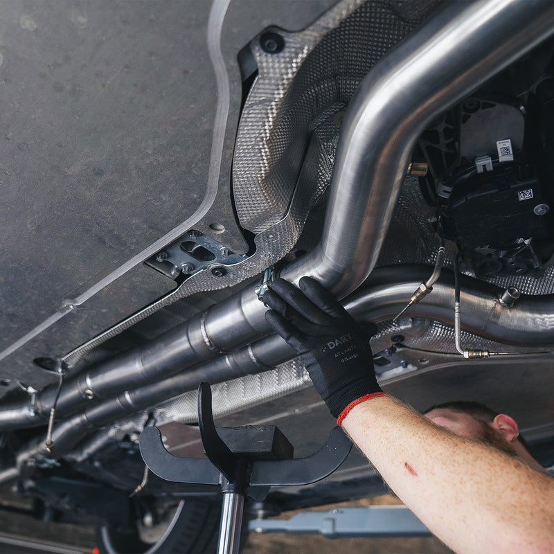 BMW G90 & G99 M5 Enhanced Sound Package Intake & Exhaust Midpipe