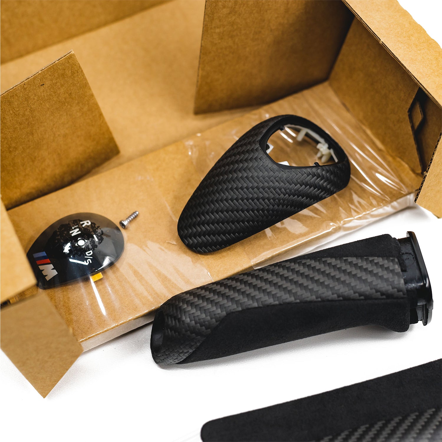 Genuine BMW M Performance BMW F87 M2 Competition Interior Trim Kit In Carbon Fibre & Alcantara 51952464126 51952464127