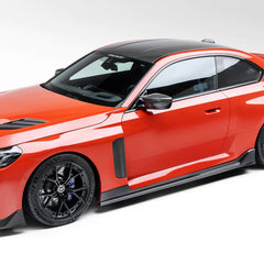 Vorsteiner BMW M2 G87 VRS Aero Vented Fenders With Side Skirts In Pre Preg Carbon Fibre (G87)