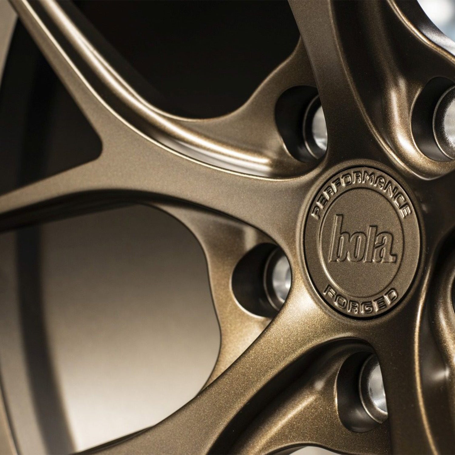 Bola FP2 19" Forged Alloy Wheels In Matte Bronze OEM Sizing
