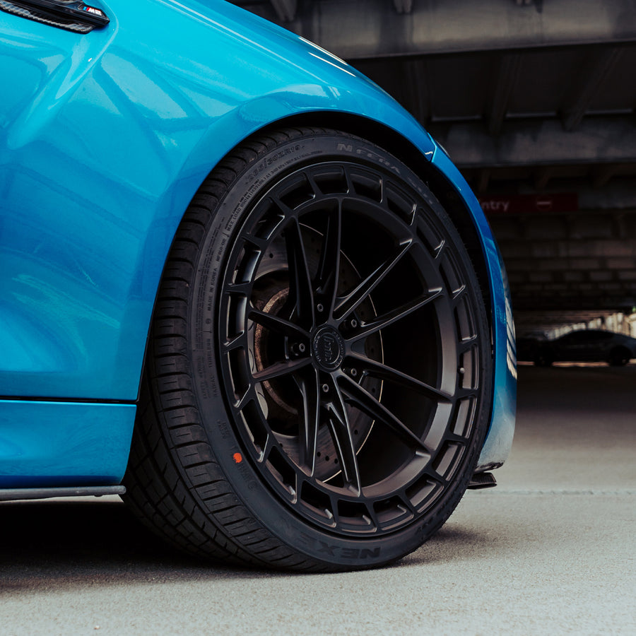 Bola FP3 19" Forged Alloy Wheels In Satin Black - Wider Rear