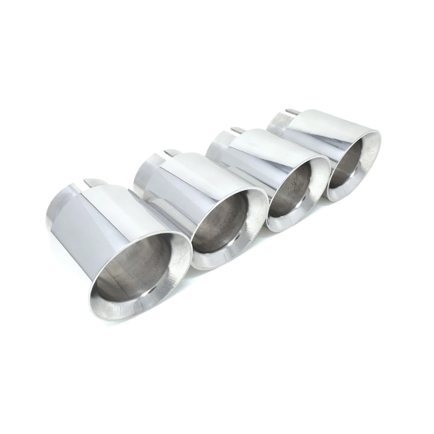 Burger Motorsports Angled Exhaust Tips For BMW F80 M3, F82 M4 & F87 M2 Comp - Silver