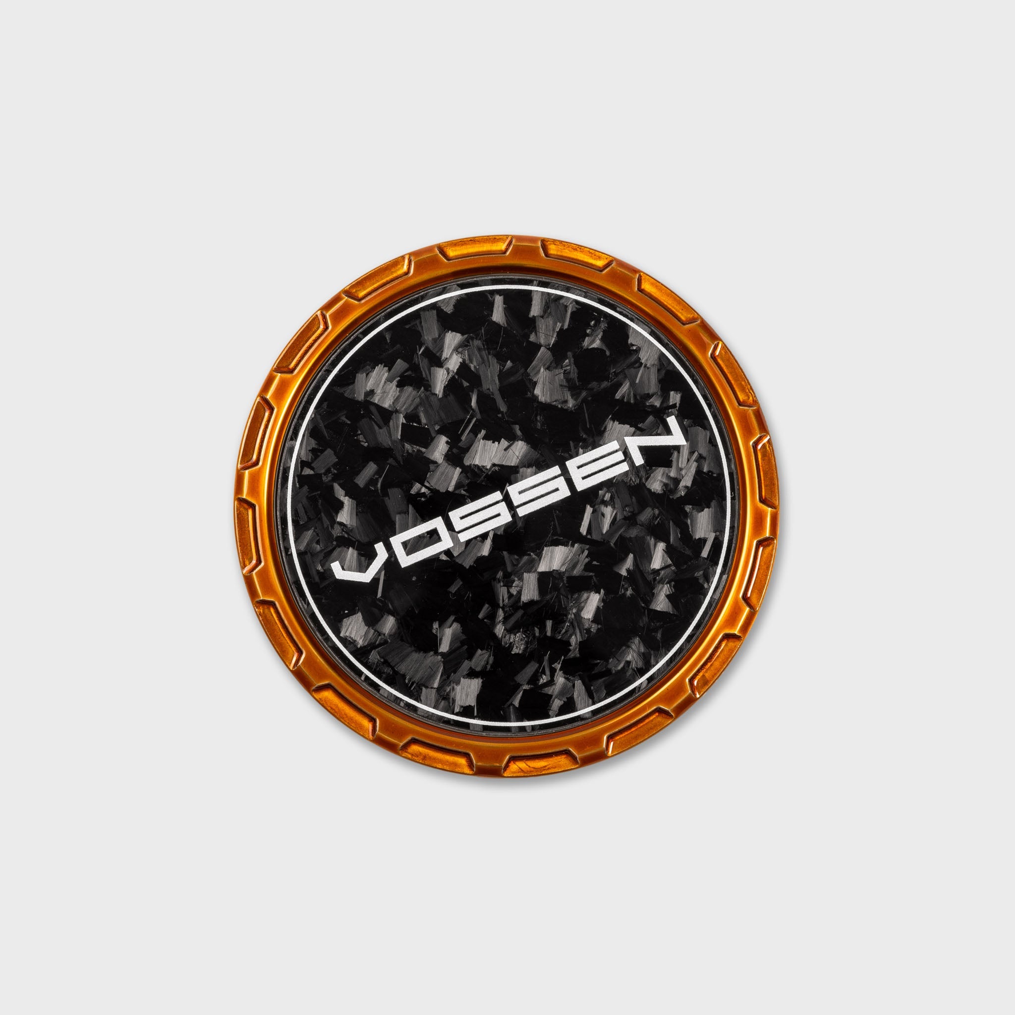 Vossen Classic Carbon Billet Sport Cap for VF & HF Series Wheels (Brickell Bronze) - Forged Carbon