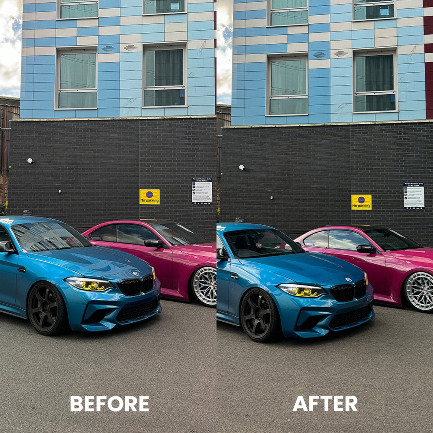 CPL Filter Phone Camera Lens For Smartphones - Before and After