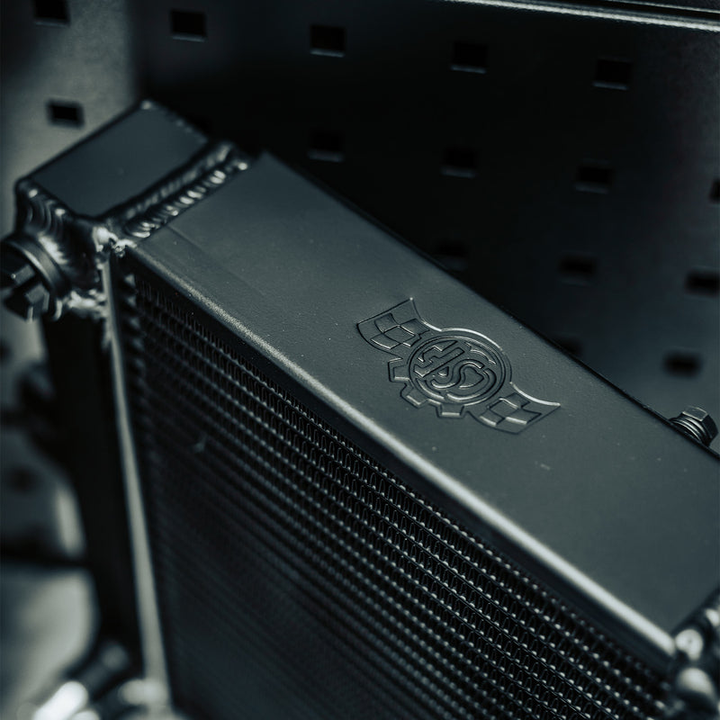 CSF Auxiliary Radiators for the BMW F80 M3, F82 M4 & F87 M2 Competition with the S55 engine. Part Number: 8258
