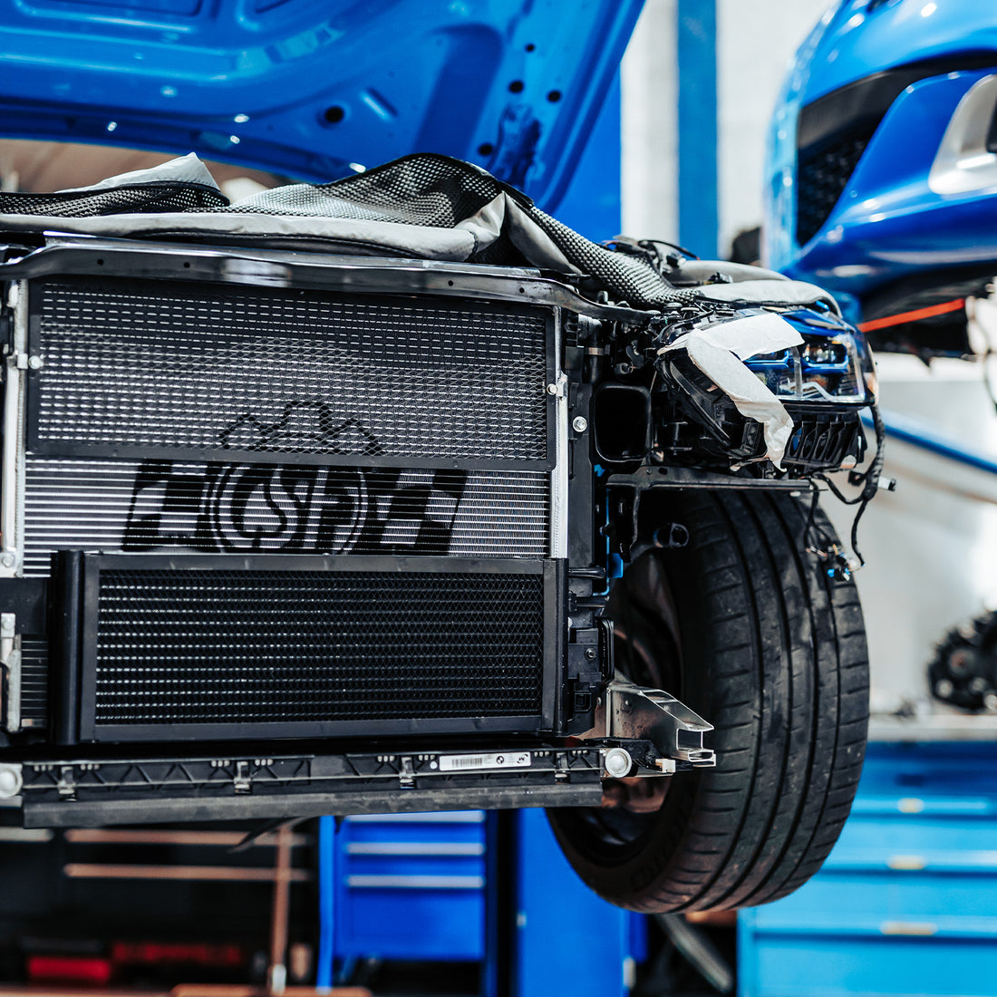 CSF BMW G80 M3 G82 M4 ZF8 Transmission Oil Cooler + Guard