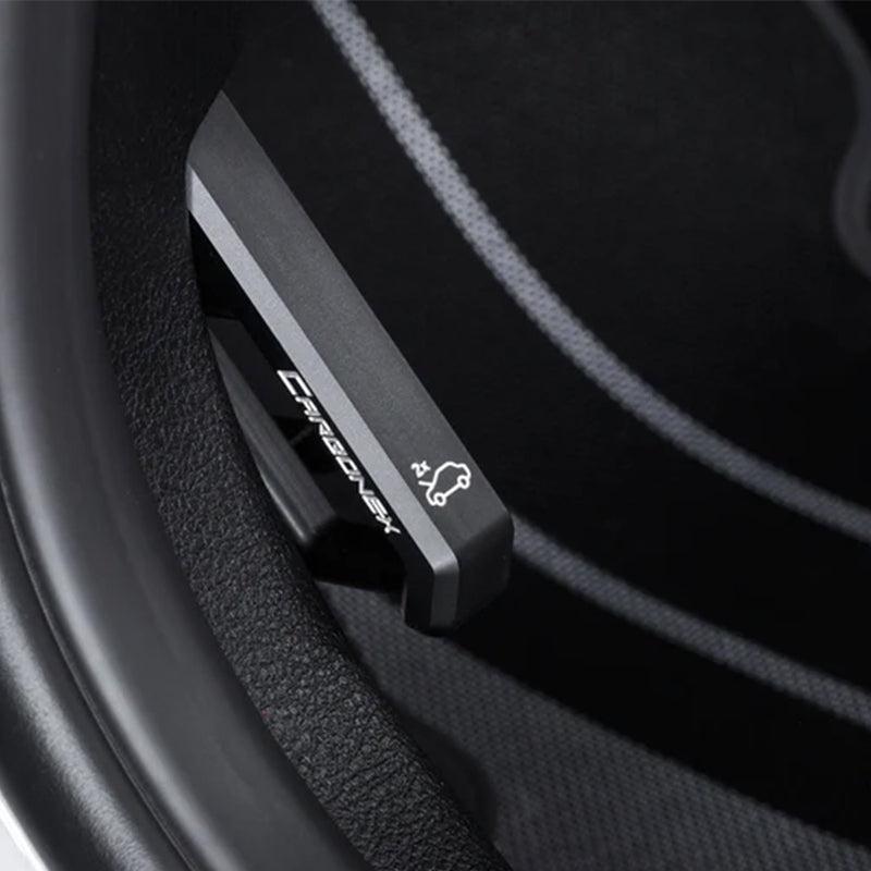 Carbonex Bonnet Hood Latch Handle In Black For BMW F Series