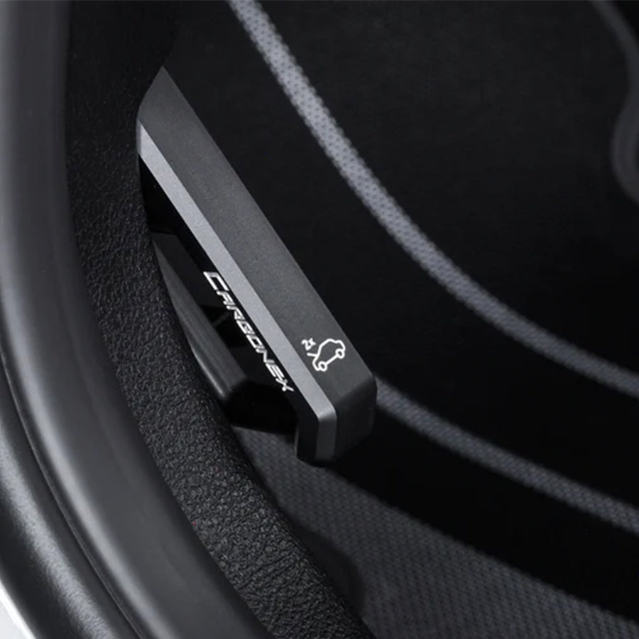 Carbonex Bonnet Hood Latch Handle In Black For BMW F Series