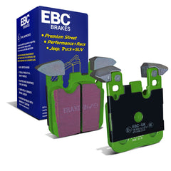 EBC Brakes BMW F22/F23 2 Series, F30/F31 3 Series, F32-F36 4 Series, F34 3 Series GT, F34 3 Series xDrive GT Greenstuff Rear Brake Pads DP22133