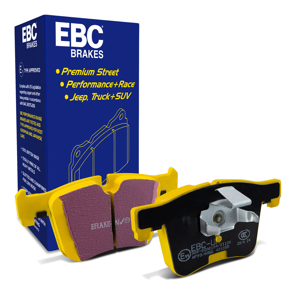 EBC Yellowstuff Front Brake Pads DP42105R for BMW F20/F21 1 Series, F22/F23 2 Series, F30/F31 3 Series, F32-F36 4 Series, F25 X3, F26 X4 & 3 more