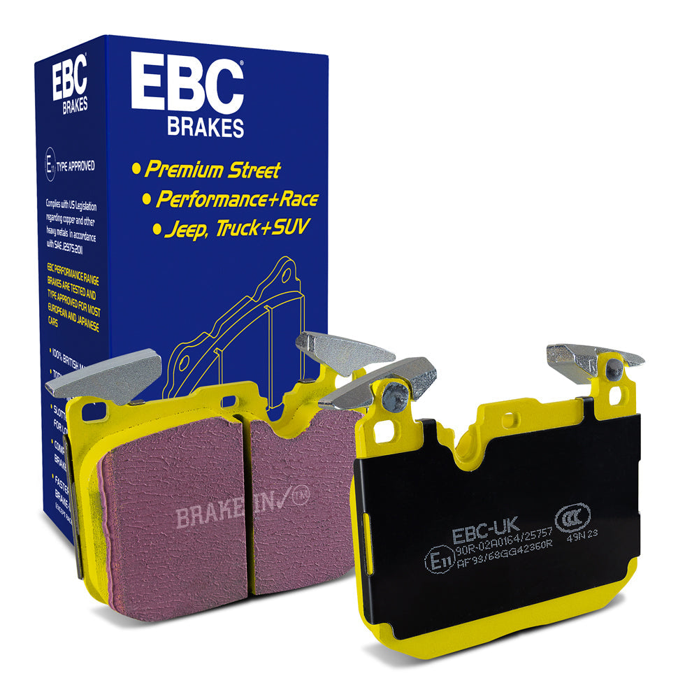 EBC Yellowstuff Front Brake Pads DP42360R for BMW M2, M3, M4, M2 Competition, M3 CS, M3 Competition, M4 CS, M4 Competition