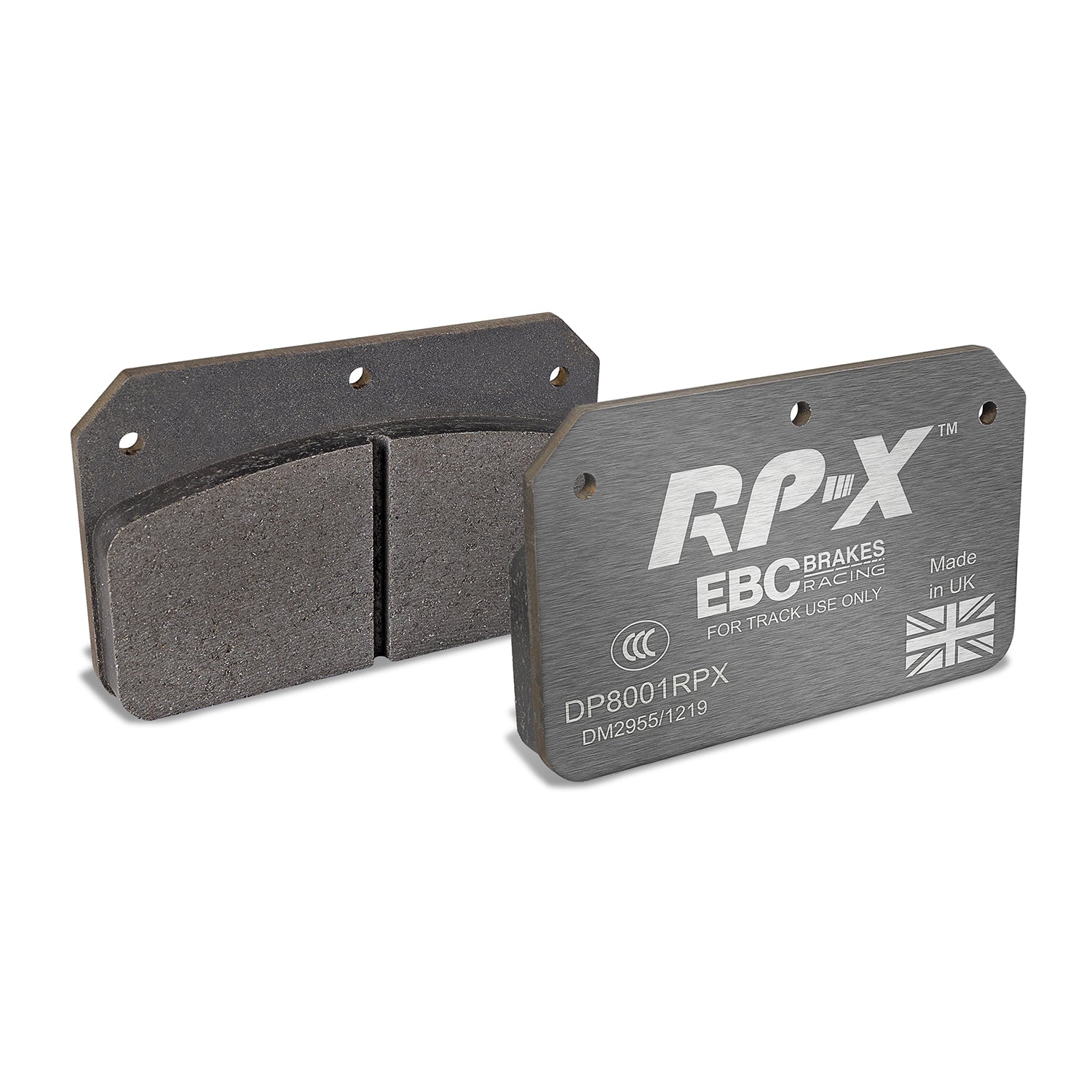 EBC Racing RP-X Front Brake Pads DP82522RPX for BMW G42 2 Series, G20/G21 3 Series, G22/G26 4 Series, Z4