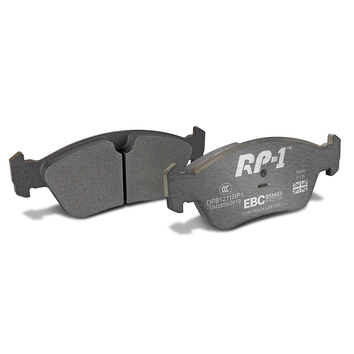 EBC Racing RP-1 Front Brake Pads DP81211RP1 for BMW E36/E46 3 Series, Z3, Z4, Alpina E36 B3