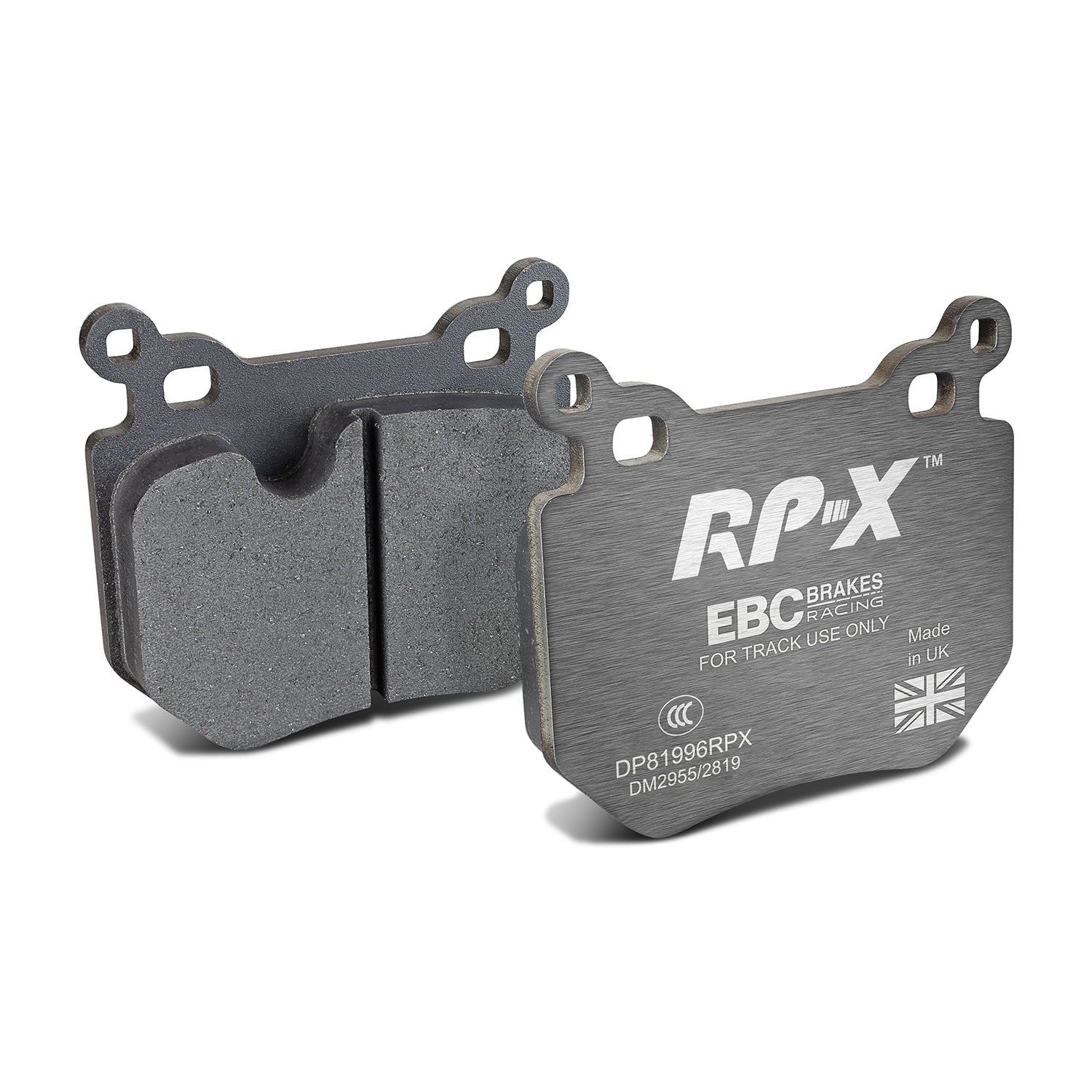 EBC Racing RP-X Rear Brake Pads DP81996RPX for BMW E82/E88 1 Series