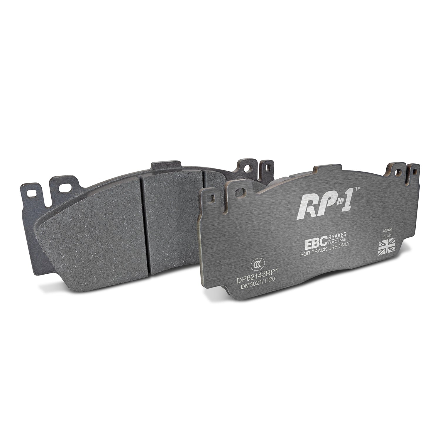 EBC Racing RP-1 Front Brake Pads DP82148RP1 for BMW M3, M4, M5, M6, M2 CS, M2 Competition, M3 CS, M3 Competition, M4 CS, M4 Competition