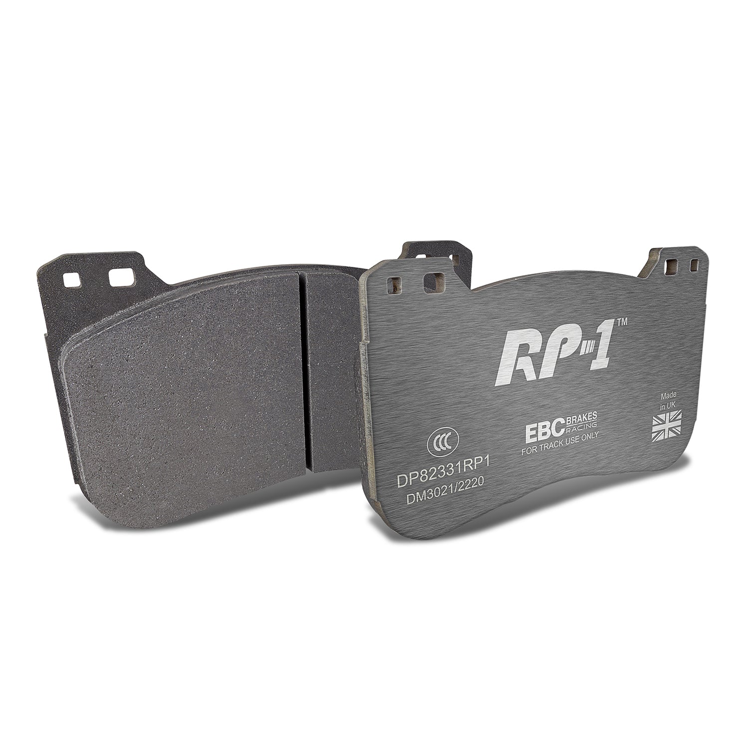 EBC Racing RP-1 Front Brake Pads DP82331RP1 for BMW M5, M8, M5 Competition, M8 Competition, X5 M, X5 M Competition, X6 M, X6 M Competition