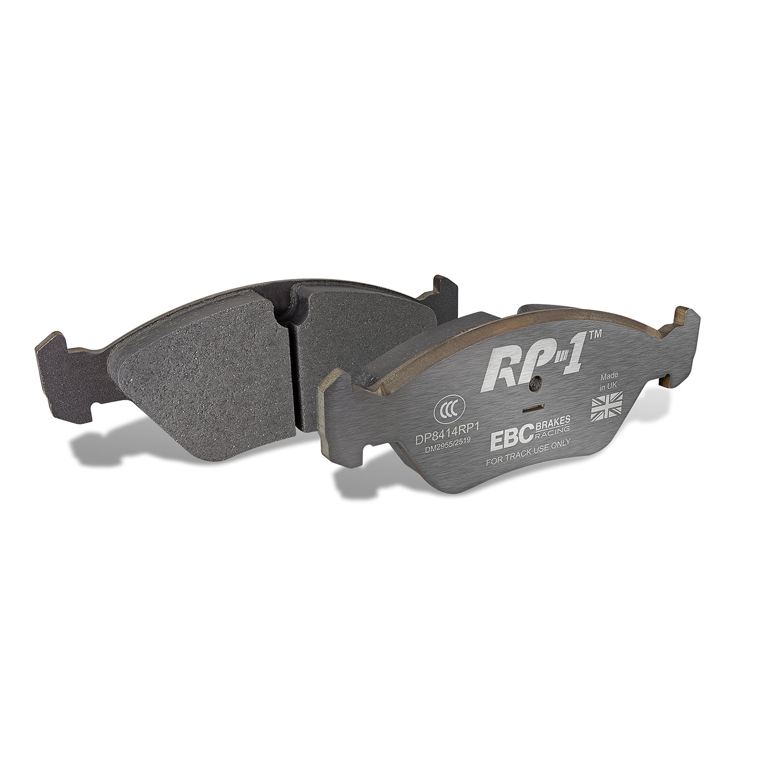 EBC Racing RP-1 Front Brake Pads DP8414RP1 for BMW E28 5 Series, E24 6 Series, M3, Alpina E21/E30 B6, Alpina E21/E30 C1, Alpina E30 C2