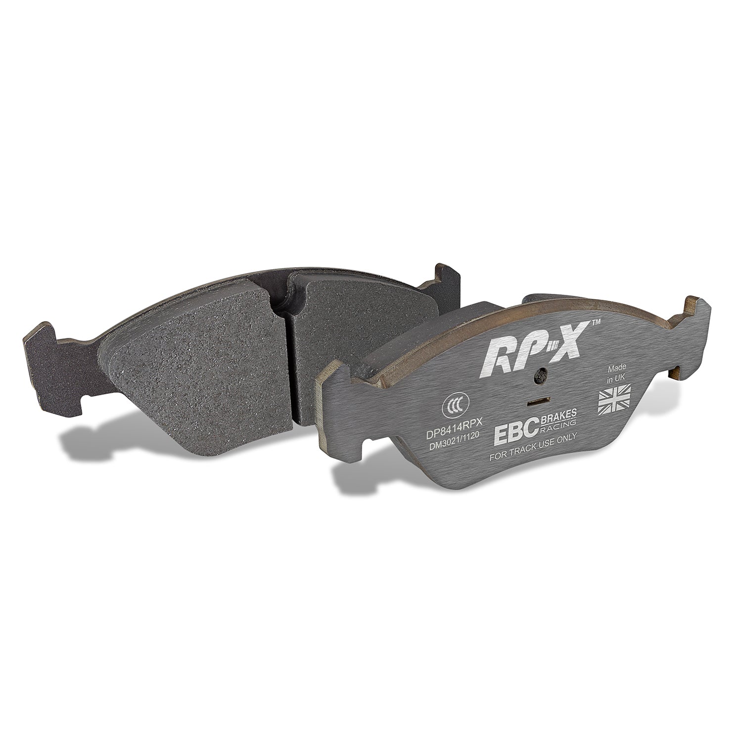 EBC Racing RP-X Front Brake Pads DP8414RPX for BMW E28 5 Series, E24 6 Series, M3, Alpina E21/E30 B6, Alpina E21/E30 C1, Alpina E30 C2