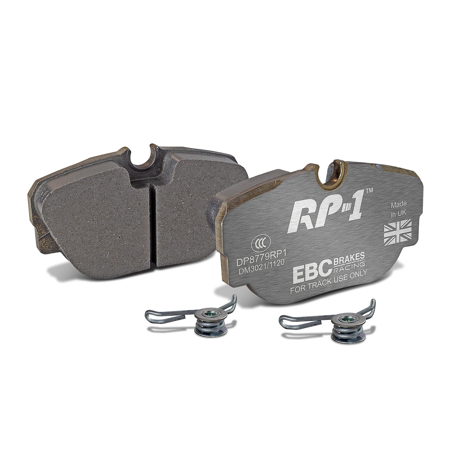 EBC Racing RP-1 Front Brake Pads DP8779RP1 for BMW E30 3 Series, Z1
