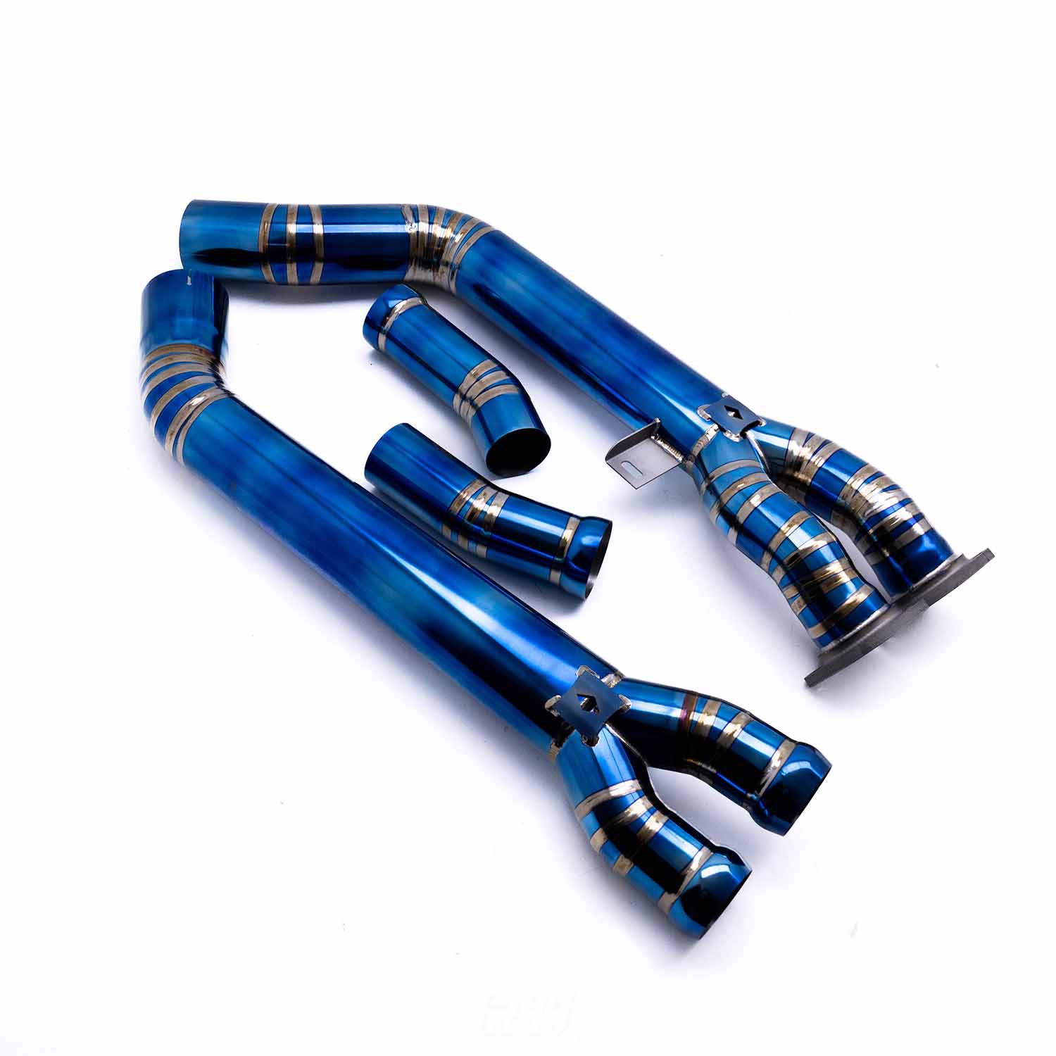 Deep Tone Industries BMW F97 X3M & F98 X4M Pre-LCI Titanium Single Midpipe (2019-2021)