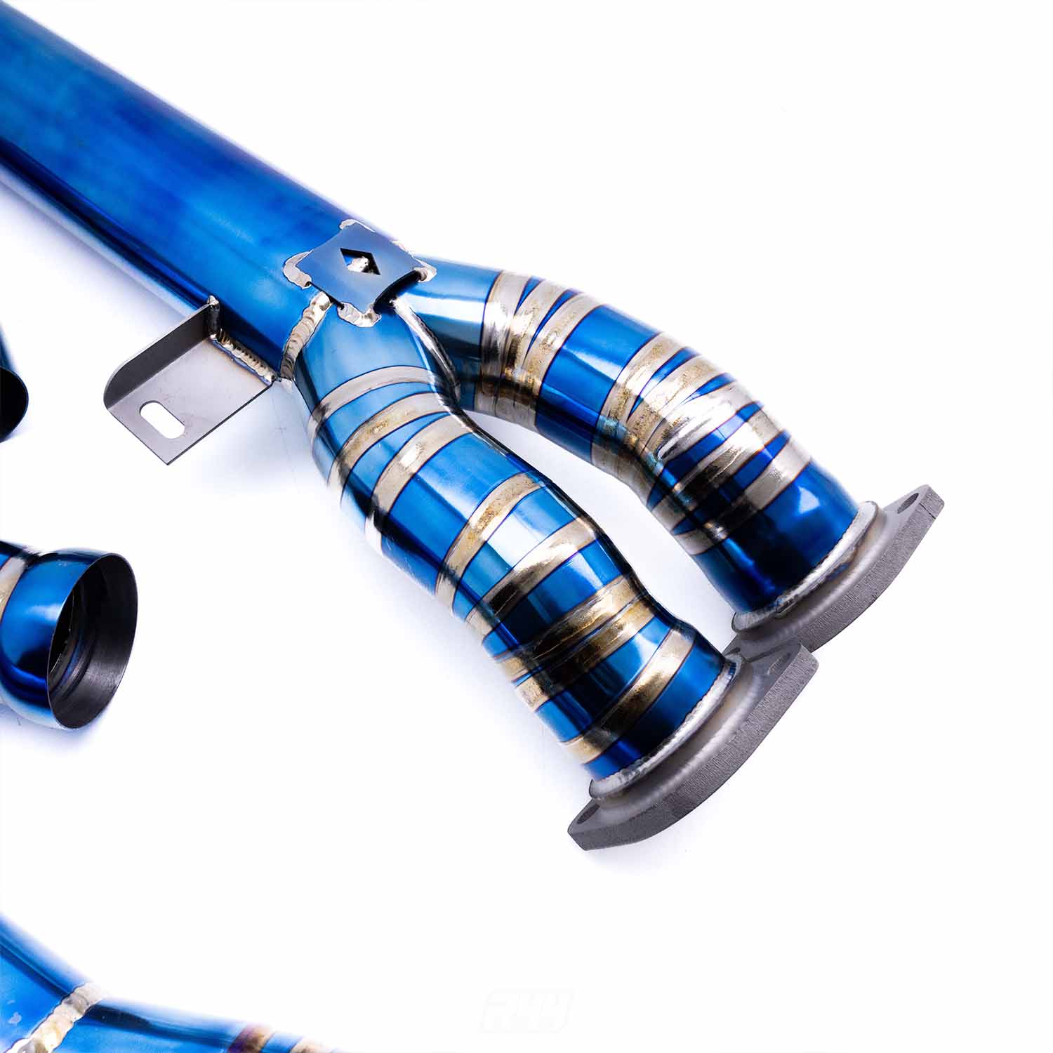 Deep Tone Industries BMW F97 X3M & F98 X4M Pre-LCI Titanium Single Midpipe (2019-2021)