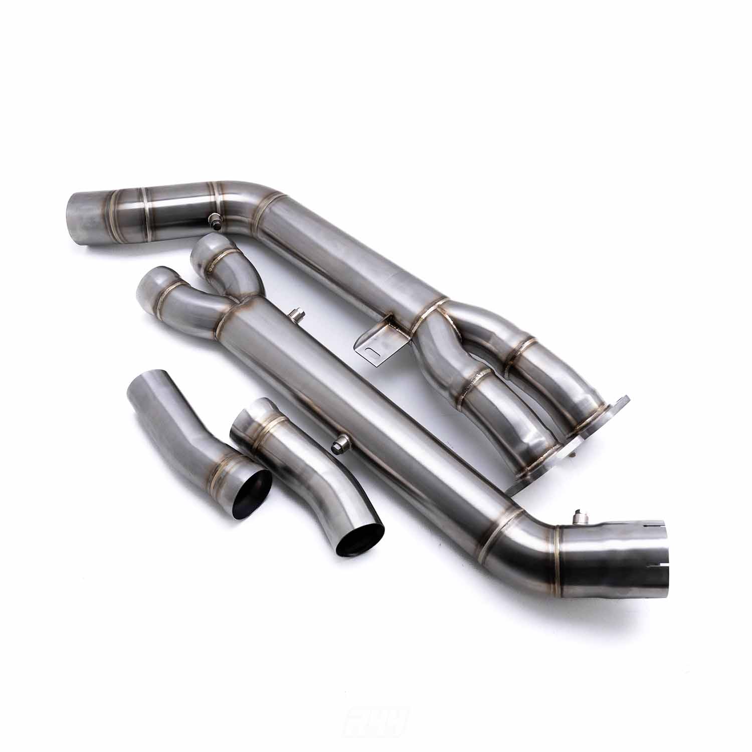 チューイングボーン DeepTone BMW F97 X3M F98 X4M Wide Single Midpipe 2019–2021