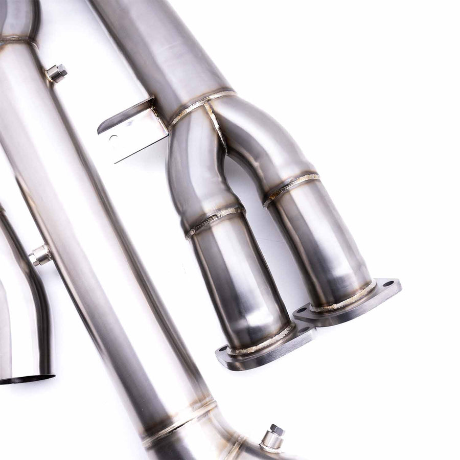Deep Tone Industries BMW F97 X3M & F98 X4M Pre-LCI Wide Single Midpipe (2019-2021)