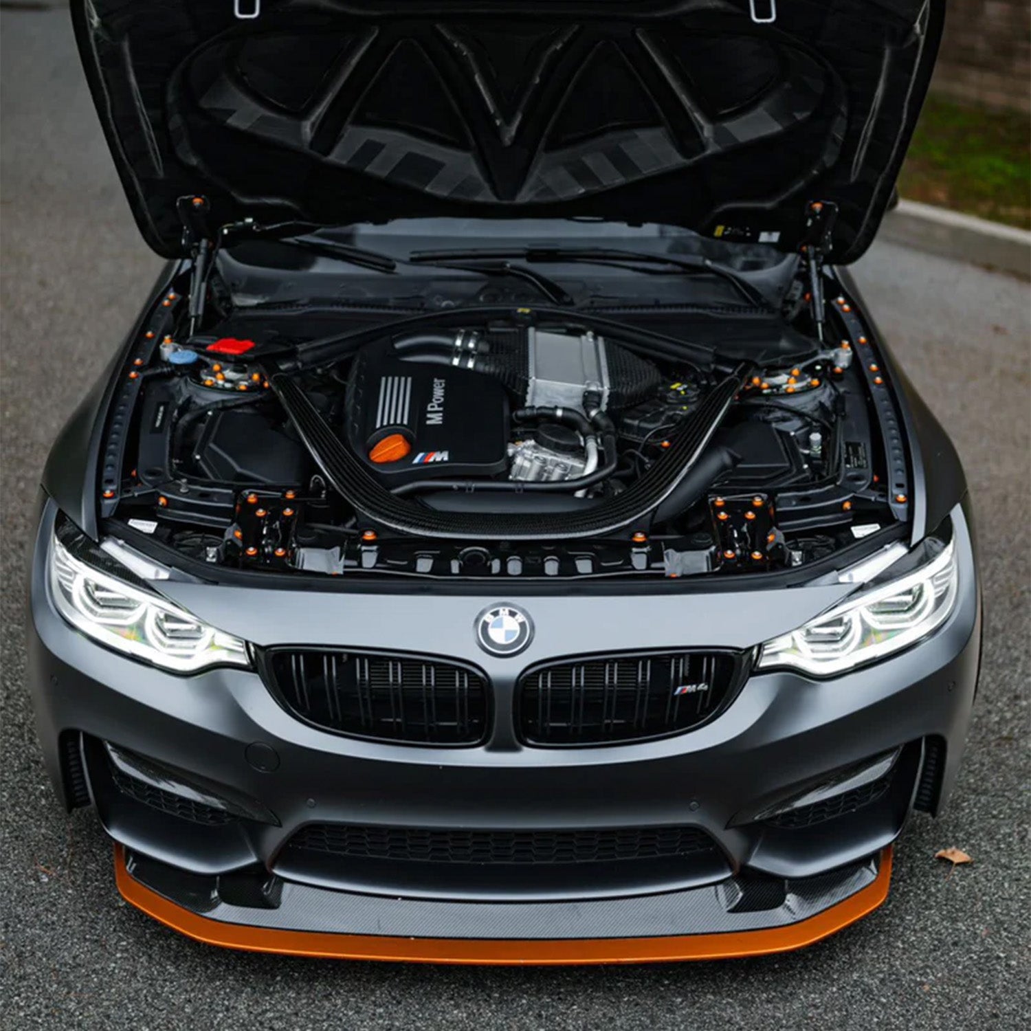 Downstar Inc BMW F80 M3 F82 M4 F87 M2 S55 Billet Engine Dress Up Kit