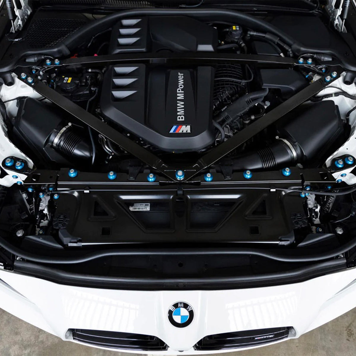 S58 Engine Downstar Inc BMW G80 M3 G82 M4 S58 Billet Engine Dress Up Kit