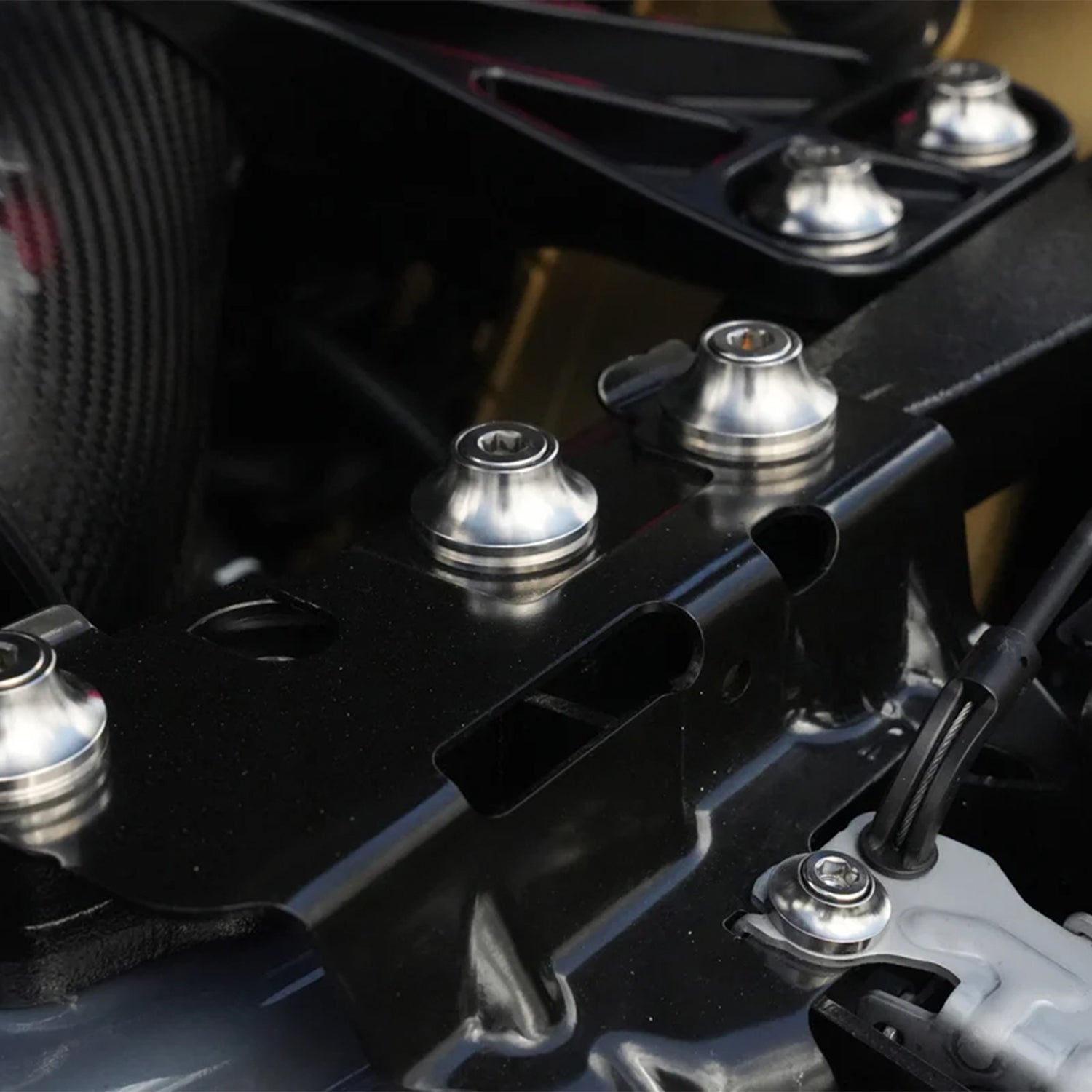 Downstar Inc BMW G90 & G99 M5 TITANIUM Deluxe Billet Dress Up Hardware Kit