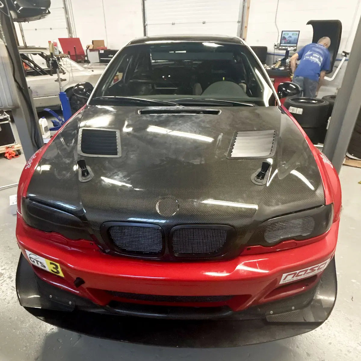 E46 M3 Track-Spec Carbon Fiber Hood