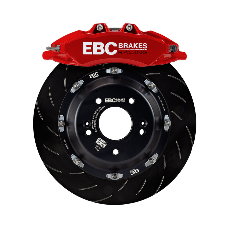 EBC Racing BMW F2X M-Lite 6 Piston Apollo Front Big Brake Kit 355mm (M135i, M140i, M235i & M240i)