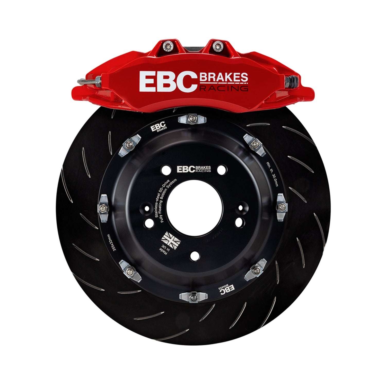 EBC Racing Big Brake Kit For BMW F80 M3, F82 M4 & F87 M2 In Red