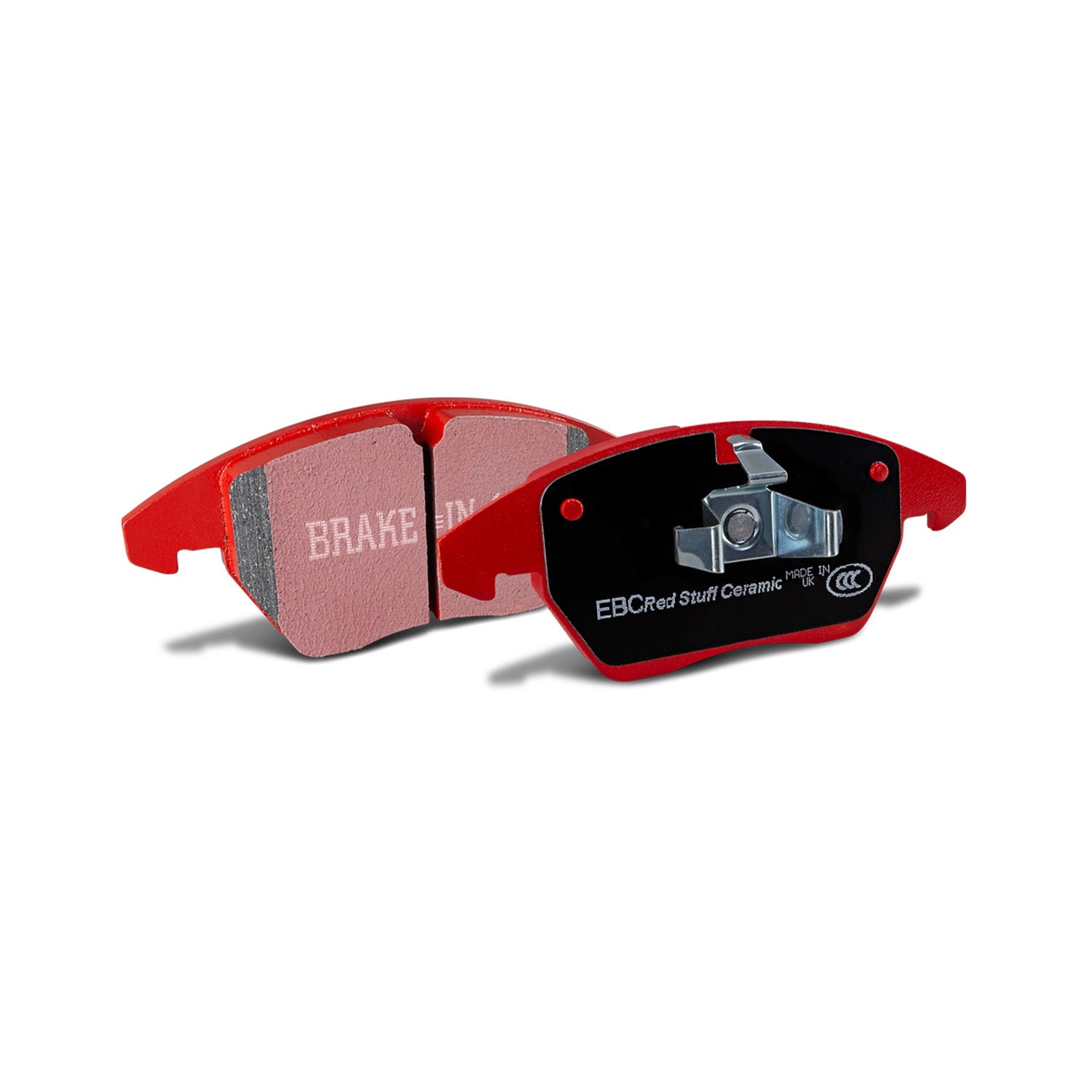 EBC Redstuff DP32302C front brake pads for BMW G20 M340i, G22 M440i, G42 M240i, and Toyota GR Supra – low dust, high-performance ceramic pads