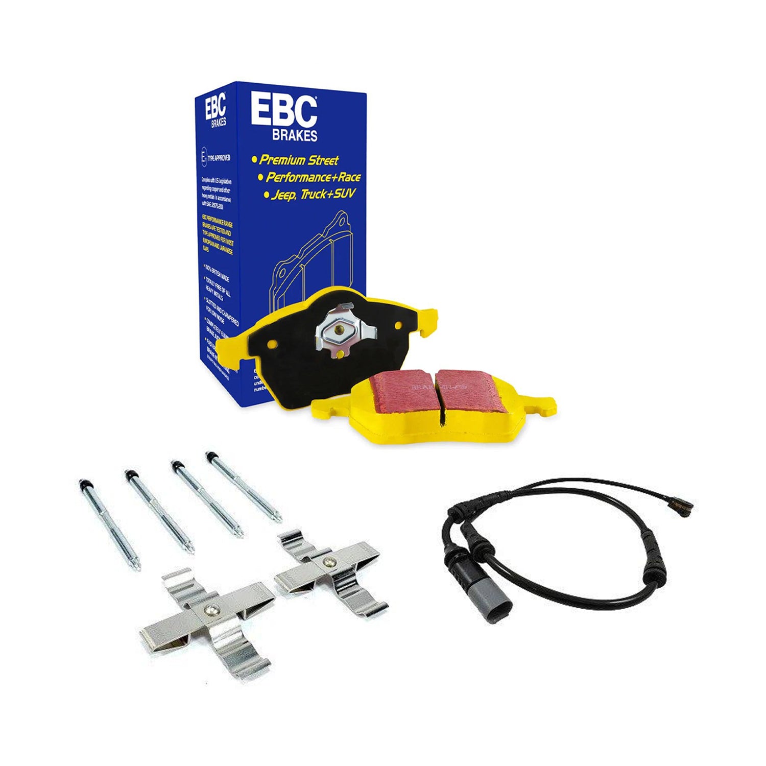EBC Yellowstuff Rear Brake Kit For BMW M Lite & M Vehicles - DP42133R EFA165 BPF0055