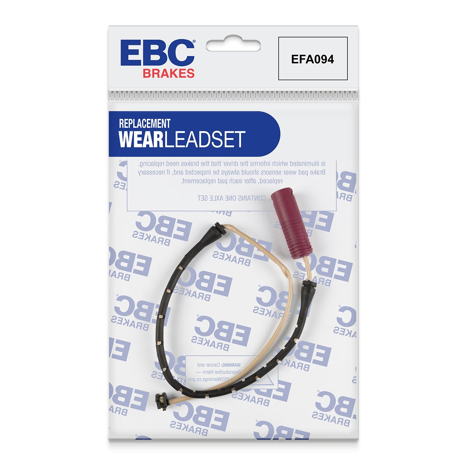 EBC Brake Wear Sensor Lead EFA094 for BMW E38 7 Series