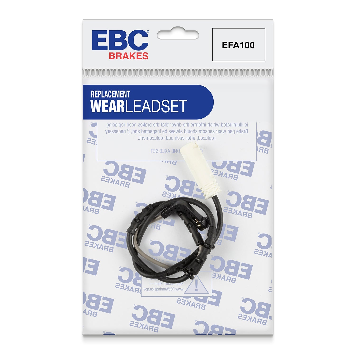 EBC Brake Wear Sensor Lead EFA1030 for BMW G01 X3, G02 X4, iX3