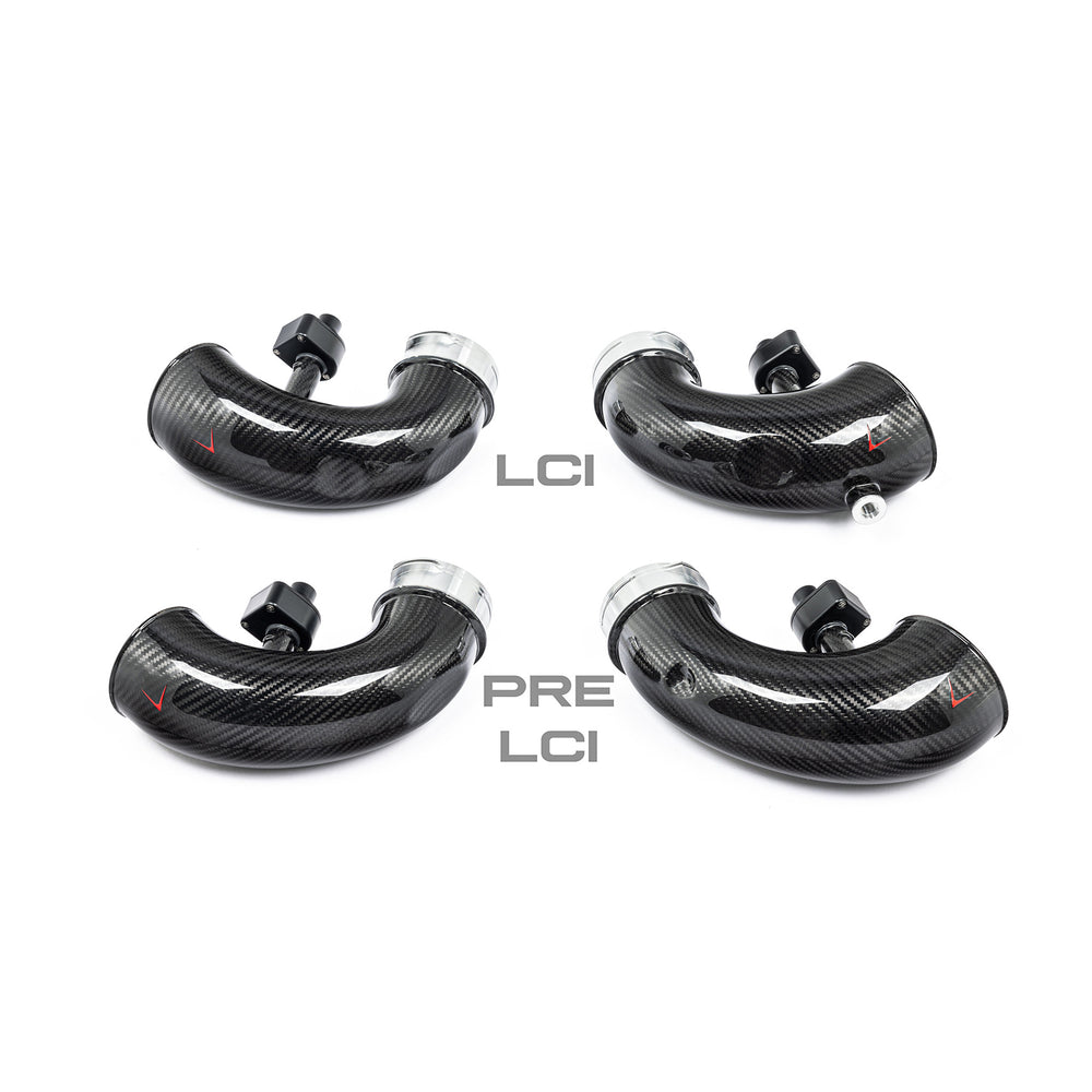 Honch Inlets Eventuri BMW F95 X5M, F96 X6M & G09 XM Carbon Turbo Inlets
