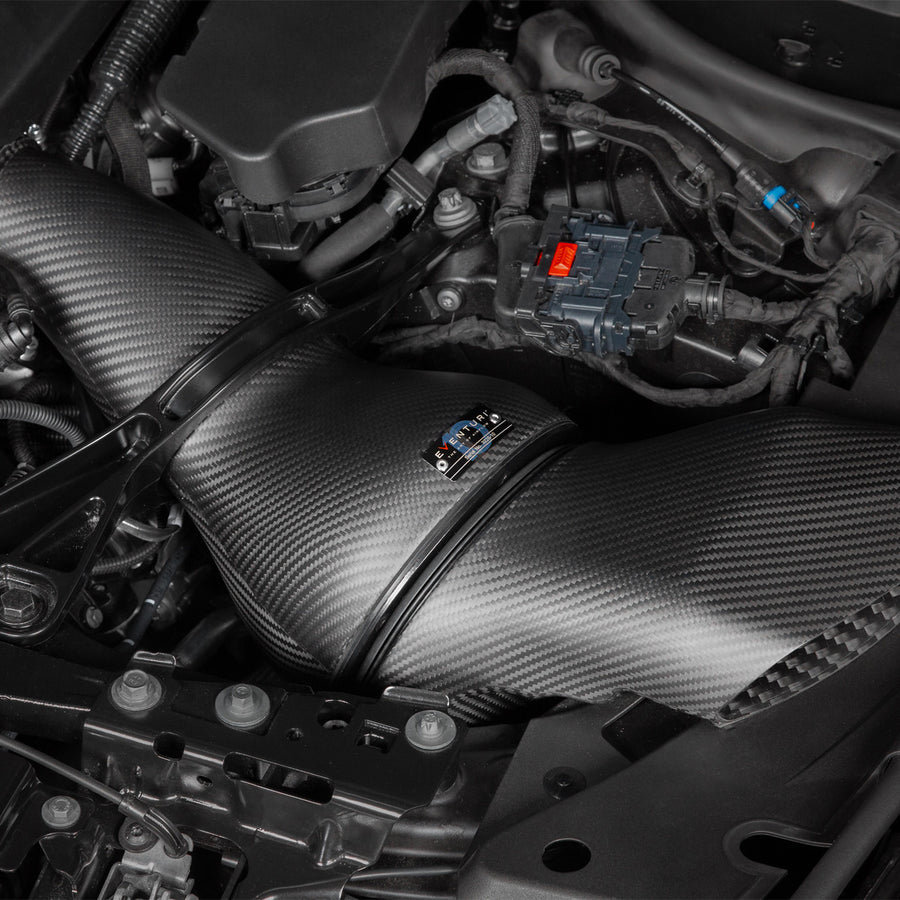 Eventuri BMW G90 & G99 M5 Carbon Fibre Intake System Close Up