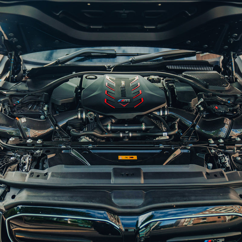 Eventuri BMW G90 & G99 M5 Carbon Fibre Intake System Fitted