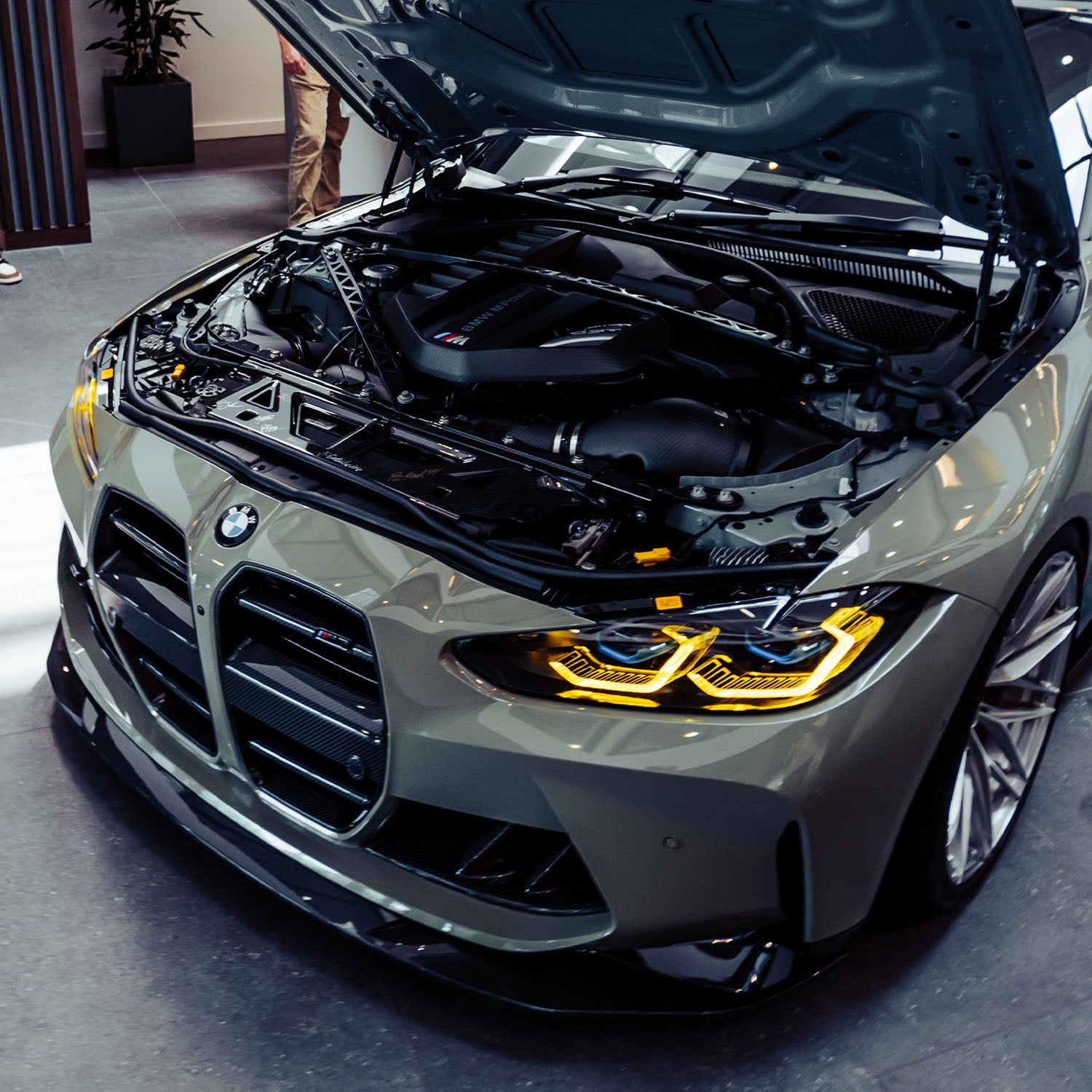 Eventuri Matte Carbon Fibre Engine Cover For BMW G80 M3 G82 M4 G87 M2