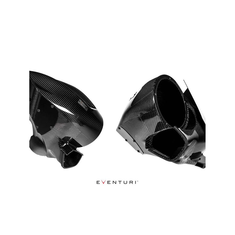 Eventuri Toyota Supra Intake System In Black Carbon Fibre (A90)-R44 Performance