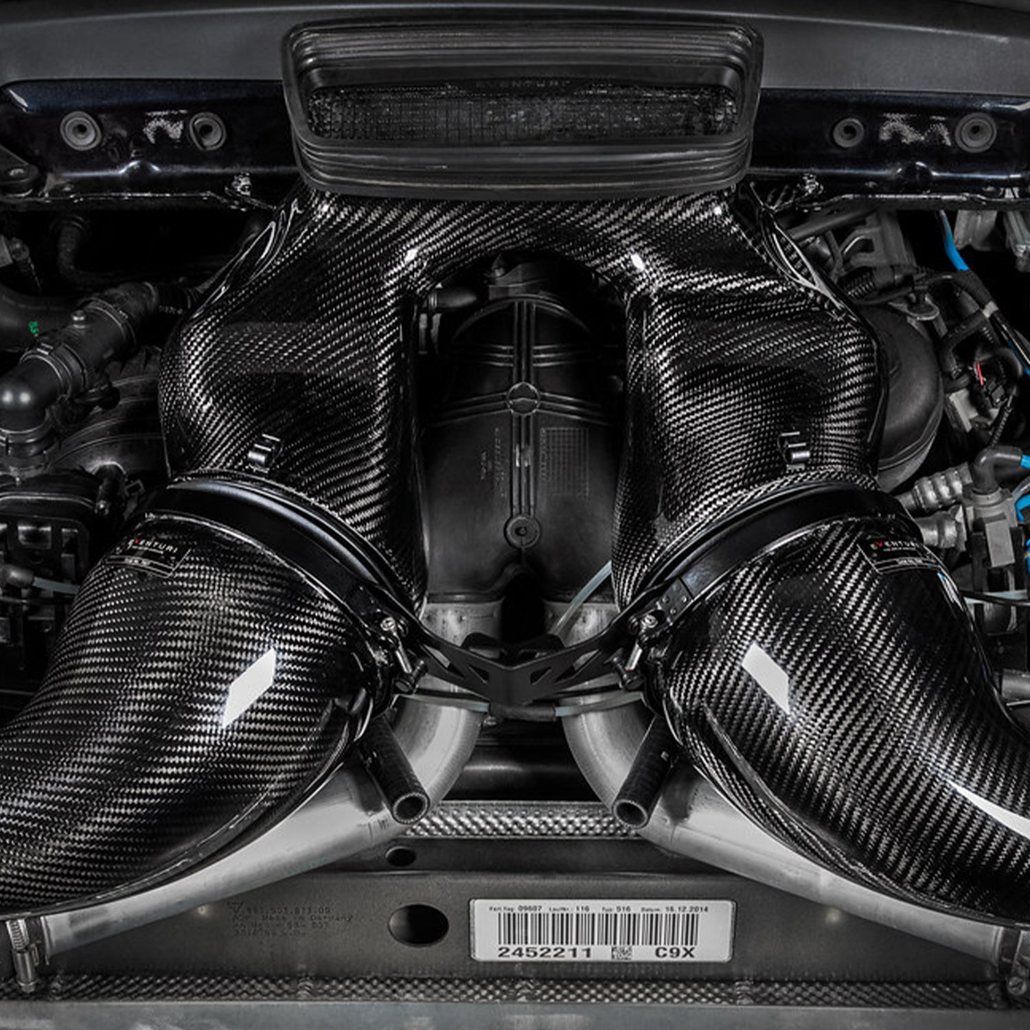 Eventuri Porsche 911 Turbo & Turbo S Carbon Fibre Intake System (991) - R44 Performance
