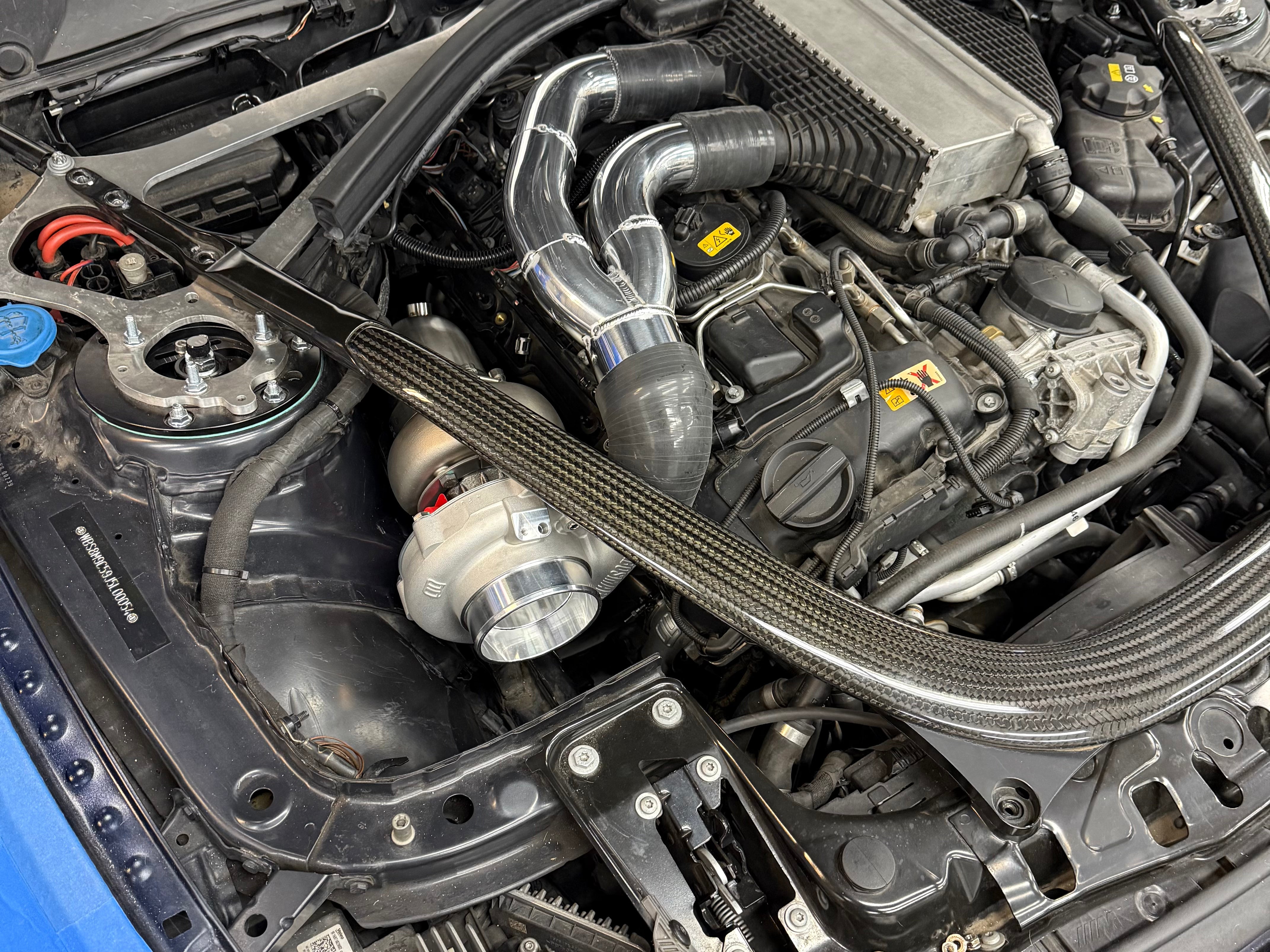 DOC Race BMW S55 Single Turbo Kit For F80 M3, F82/F83 M4 & F87 M2 Competition