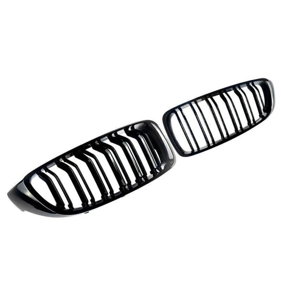 BMW F32, F33 & F36 4 Series Double Slat Gloss Black Front Grille