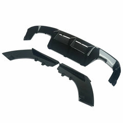 BMW F87 M2 & F87 M2 Competition Gloss Black 3-Piece Rear Diffuser