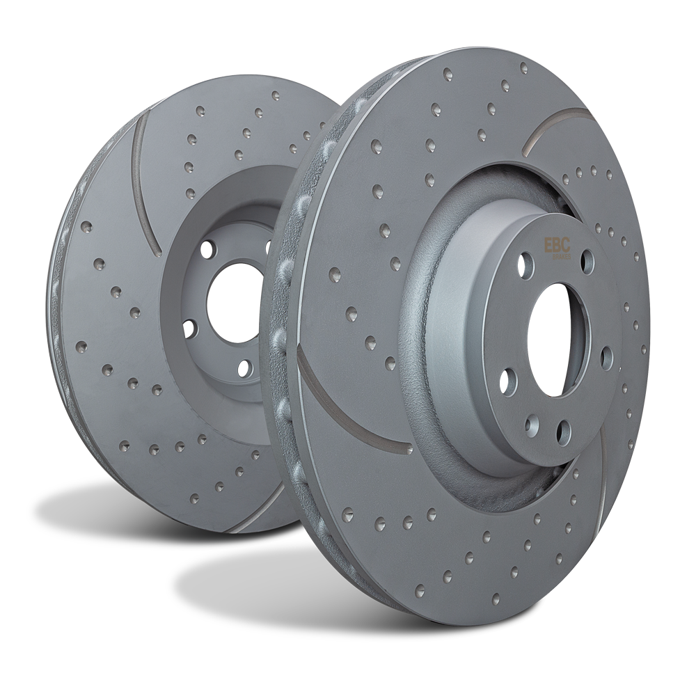EBC Rear Performance Brake Discs For BMW F20 1 Series, F22 2 Series, F30 3 Series & F32 4 Series GD2067R