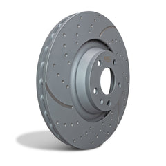 EBC Brakes BMW E32 7 Series Rear GD Drilled & Slotted Disc GD376