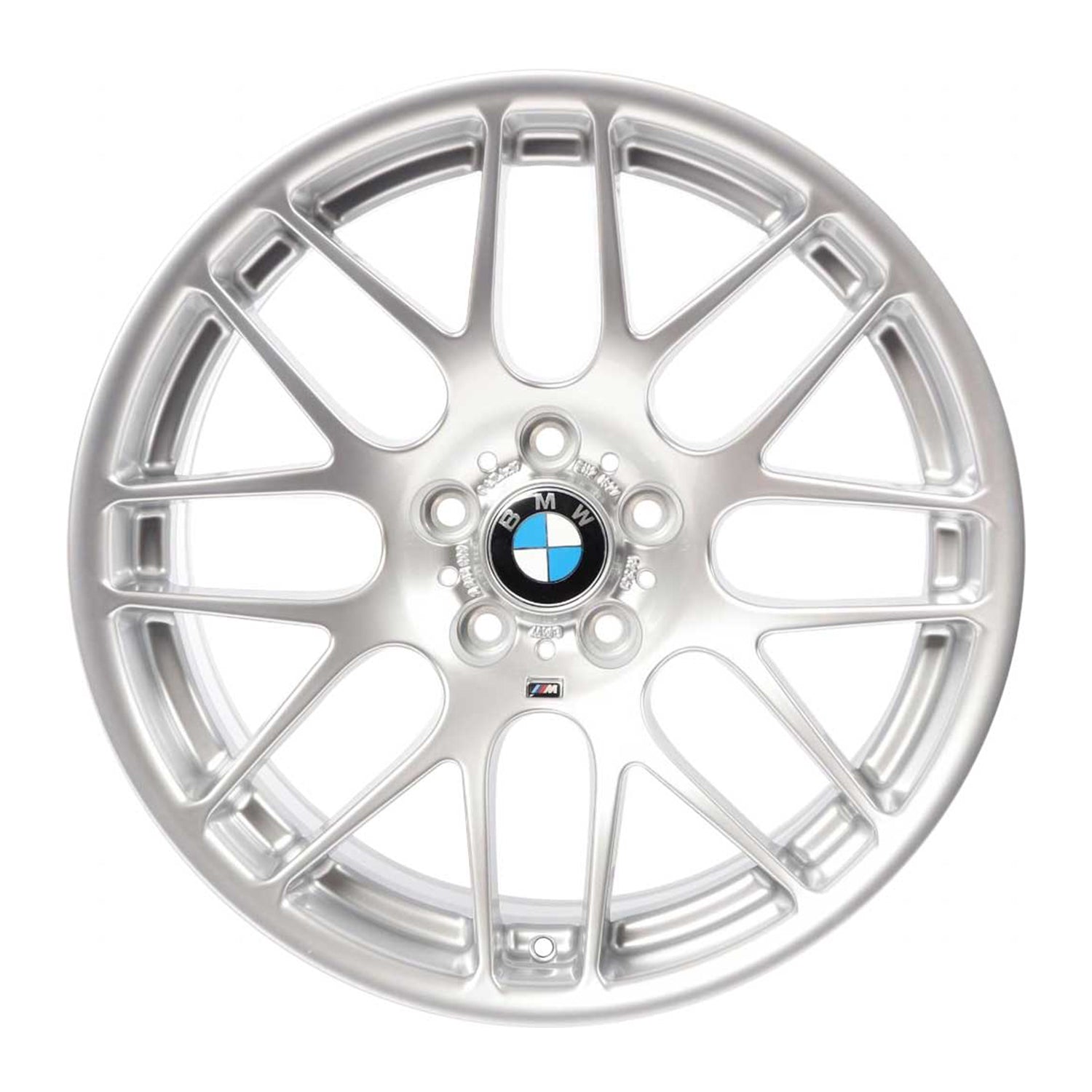 Genuine BMW 163M Alloy Wheels In Silver For BMW E46 M3